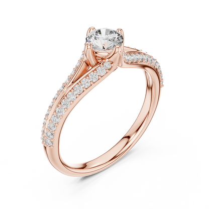 solitaire diamond ring