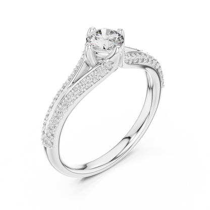 solitaire diamond ring
