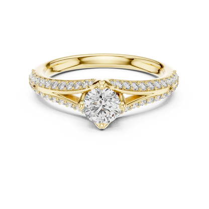 solitaire diamond ring