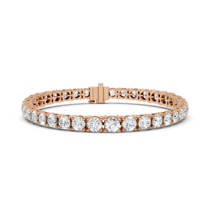 Round Diamond Tennis Bracelet