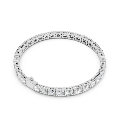 Round Diamond Tennis Bracelet