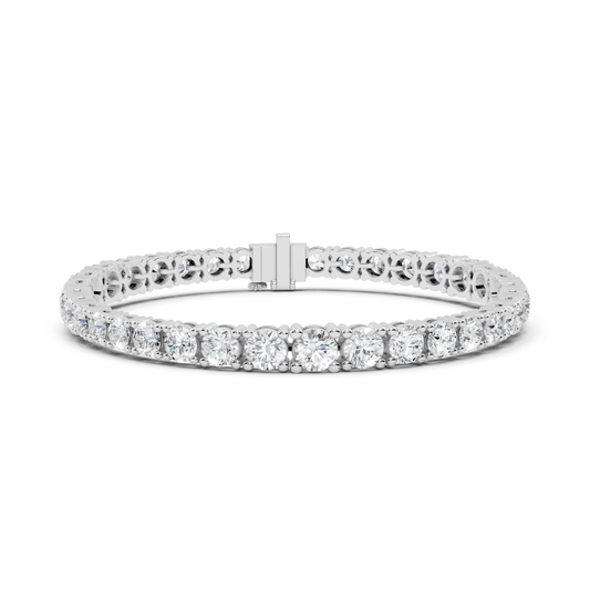 Round Diamond Tennis Bracelet