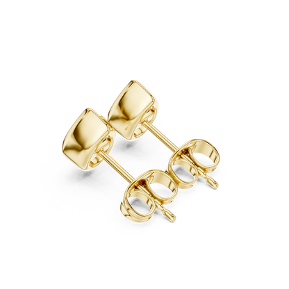 Celeste Pear Bezel Diamond Earrings