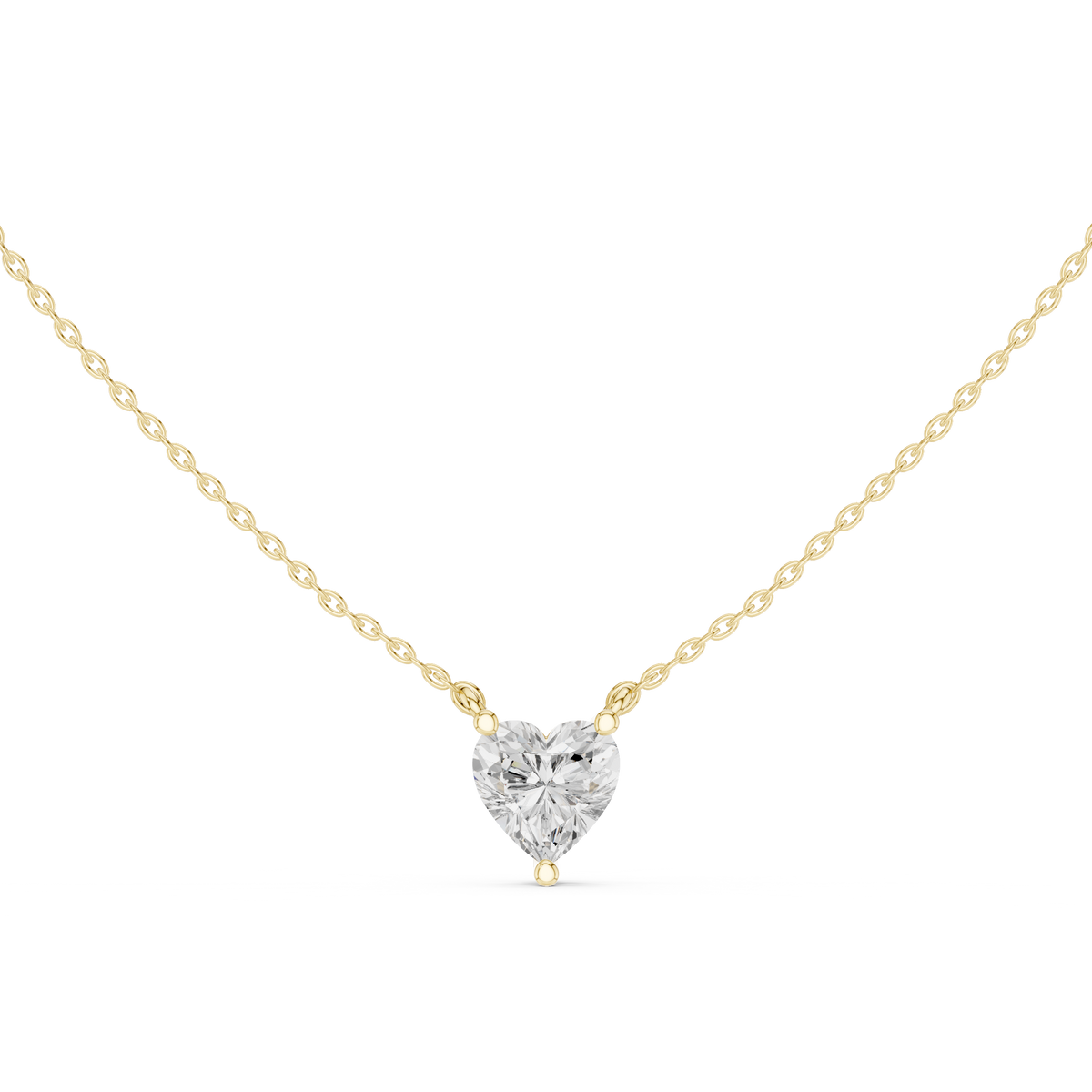 basket heart diamond pendant necklace