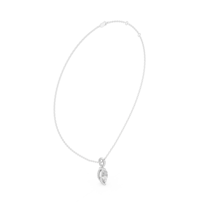 Marquise Diamond Pendant Necklace