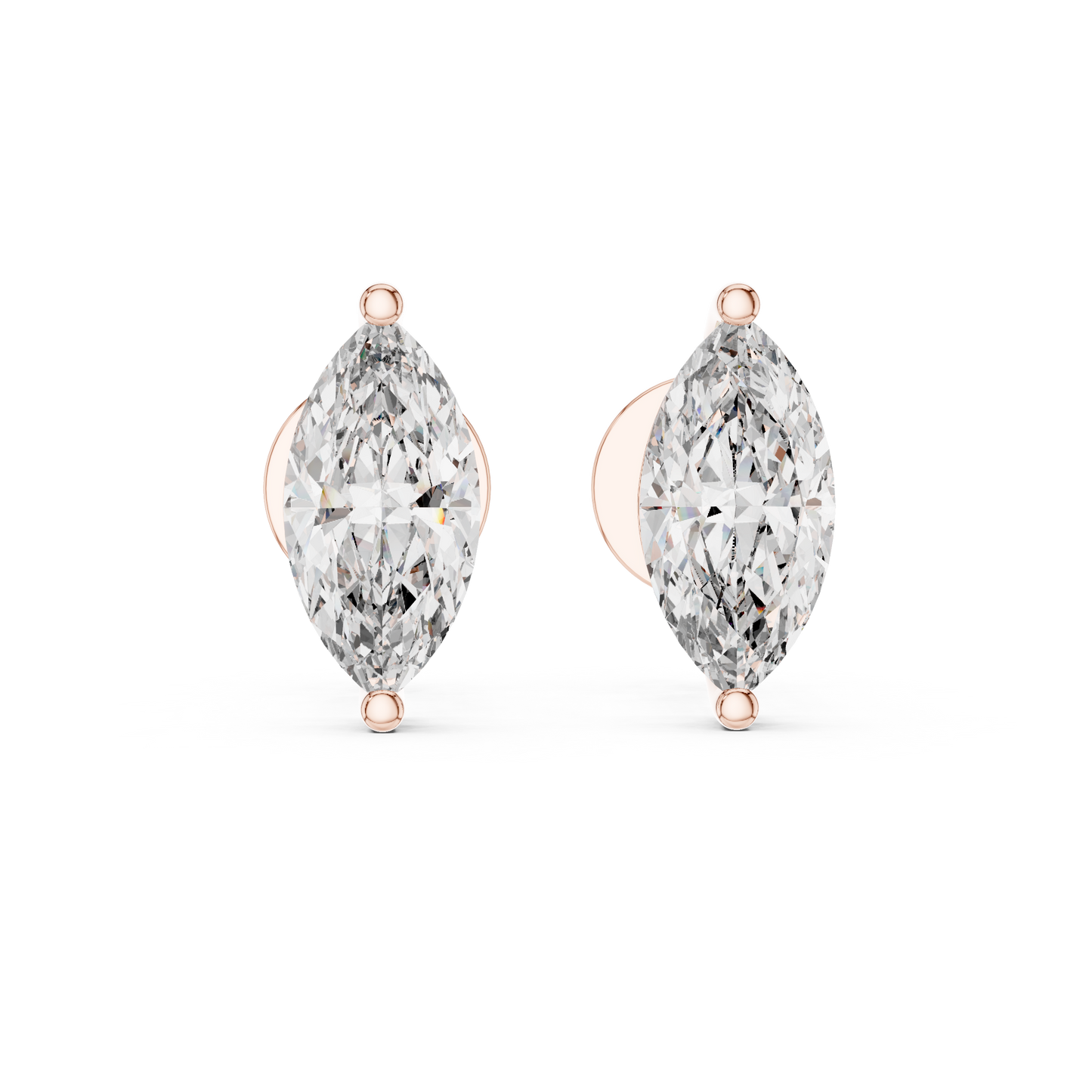 marquise diamond earrings