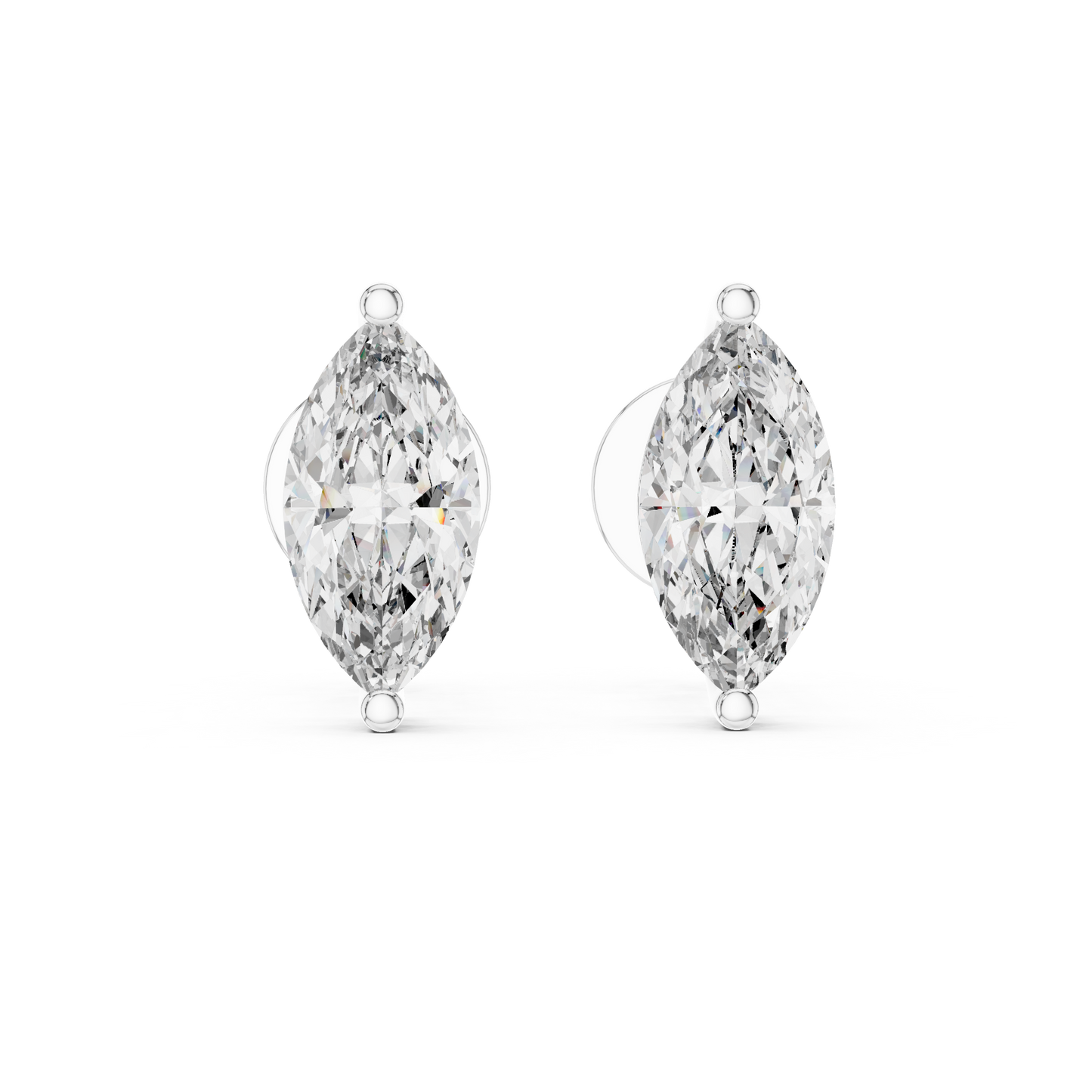 marquise diamond earrings