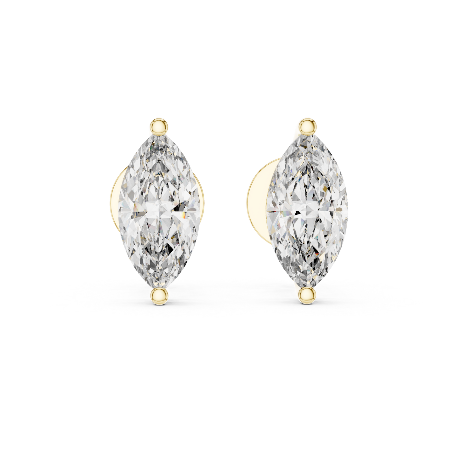marquise diamond earrings