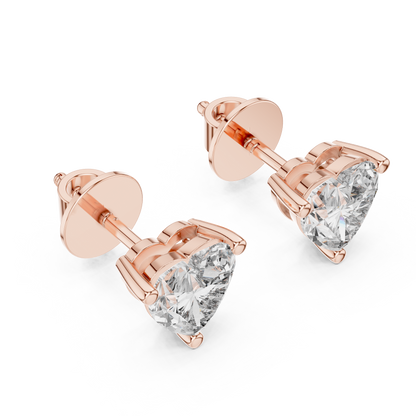 Geometric Diamond Earrings