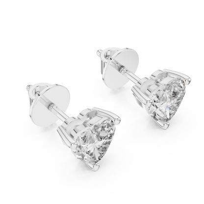 Geometric Diamond Earrings