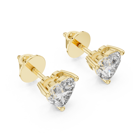 Geometric Diamond Earrings