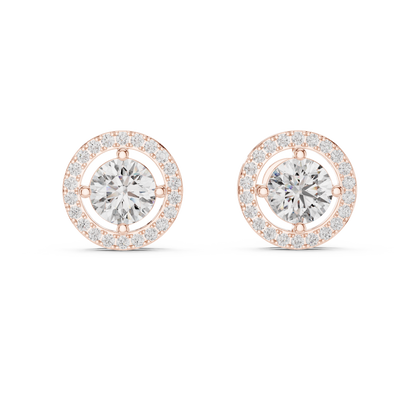 Princess Diamond Earrings