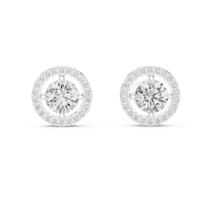 Princess Diamond Earrings
