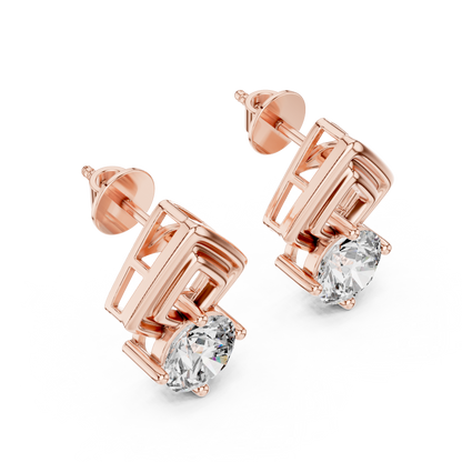 Butterfly Diamond Earrings