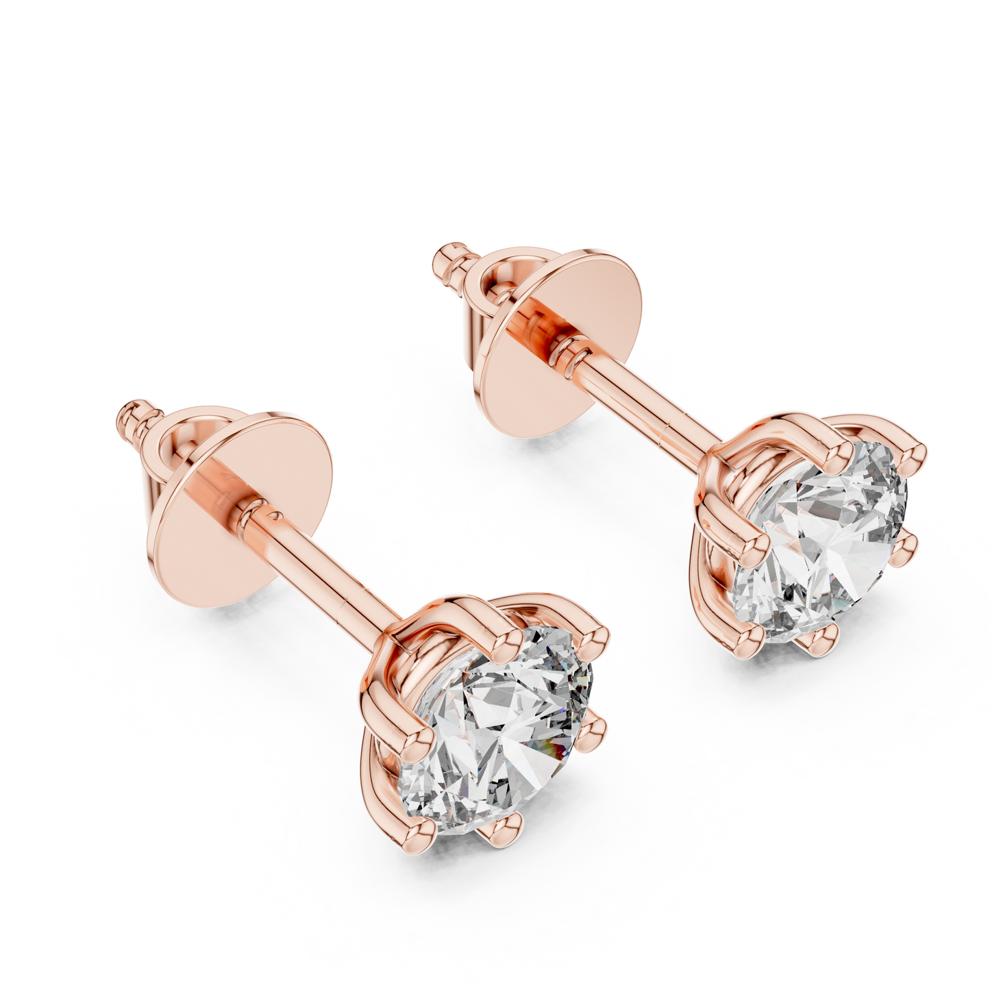 classic diamond earrings