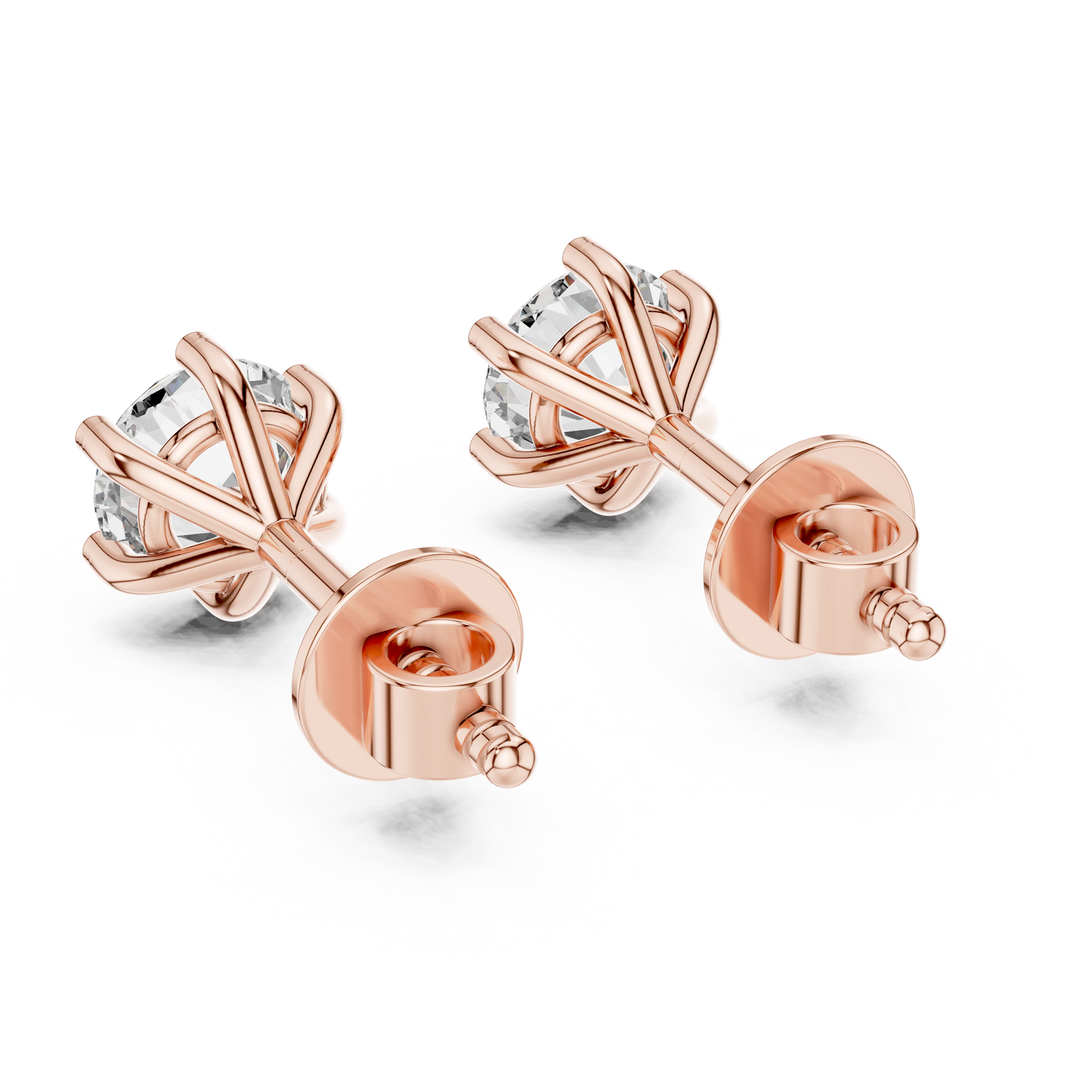 classic diamond earrings
