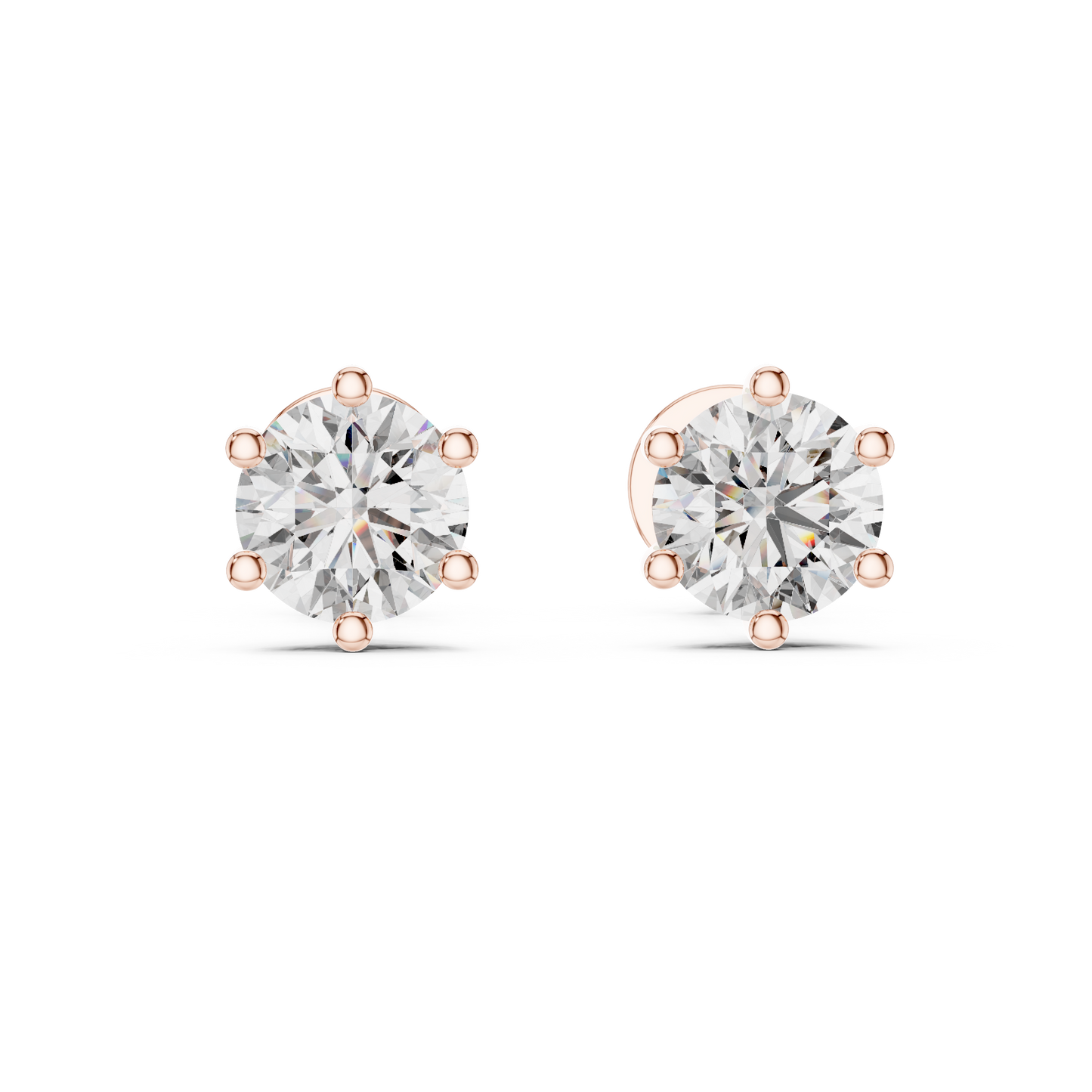 classic diamond earrings