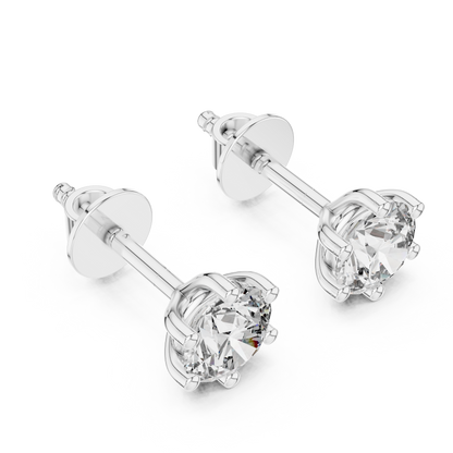 Classic Diamond Earrings