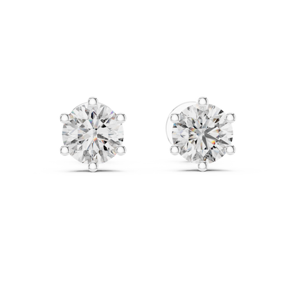 Classic Diamond Earrings