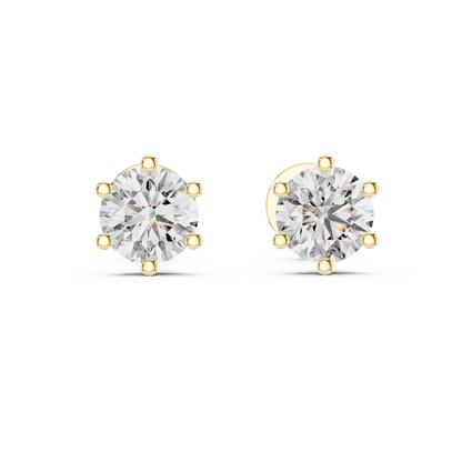 Classic Diamond Earrings