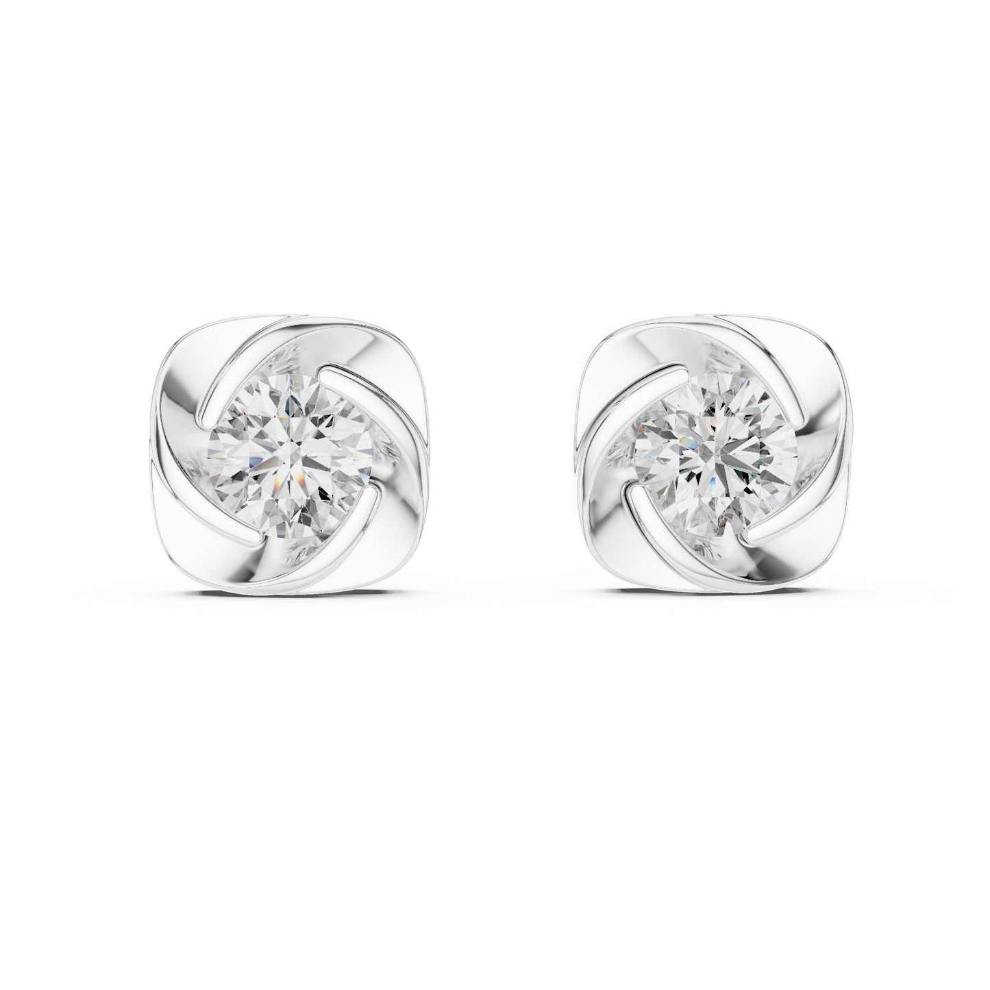 vintage diamond earrings