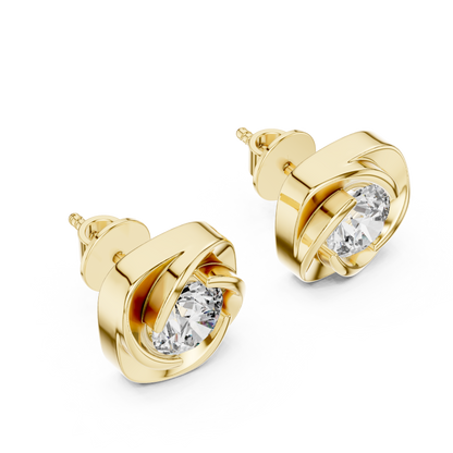 Vintage Diamond Earrings
