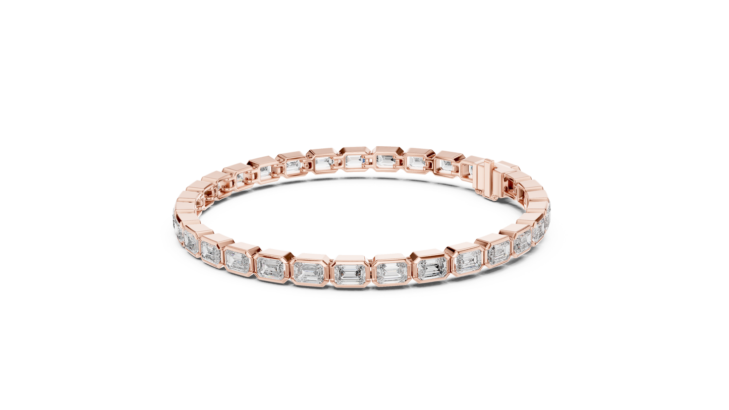 classic emerald diamond bracelet