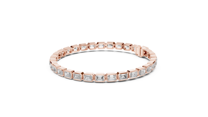 Classic Emerald Diamond Bracelet