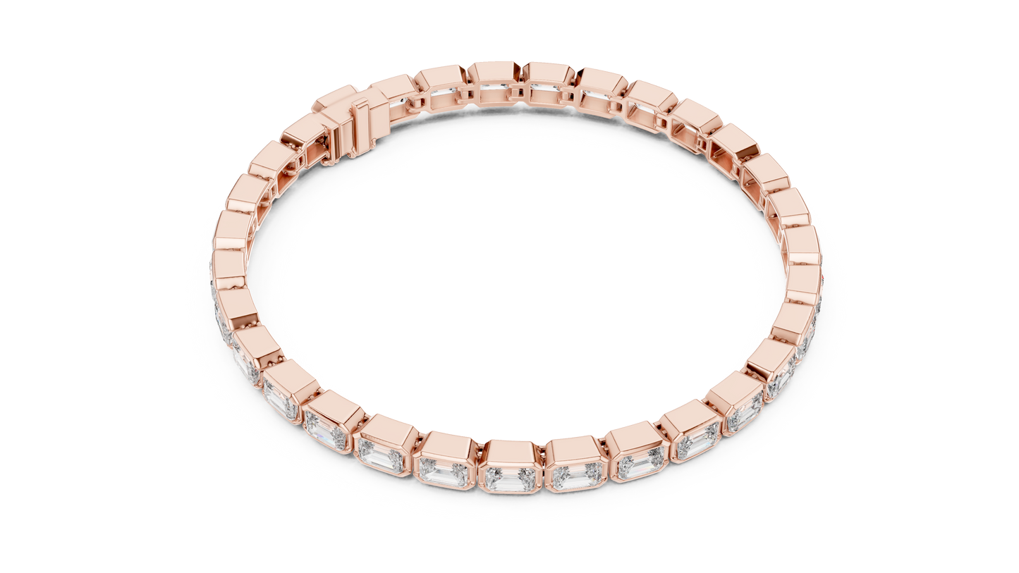 classic emerald diamond bracelet