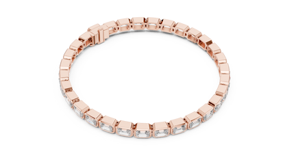 Classic Emerald Diamond Bracelet