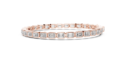 Classic Emerald Diamond Bracelet