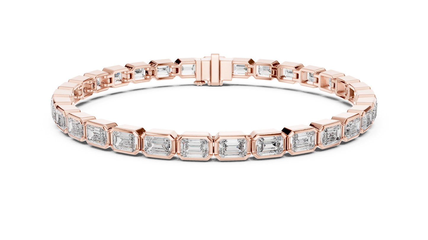 classic emerald diamond bracelet
