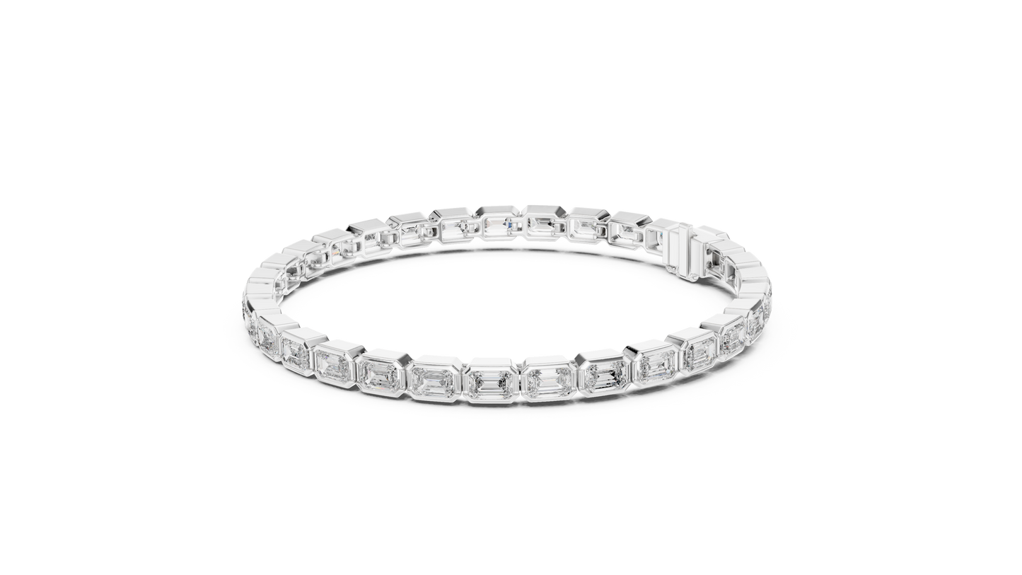 classic emerald diamond bracelet