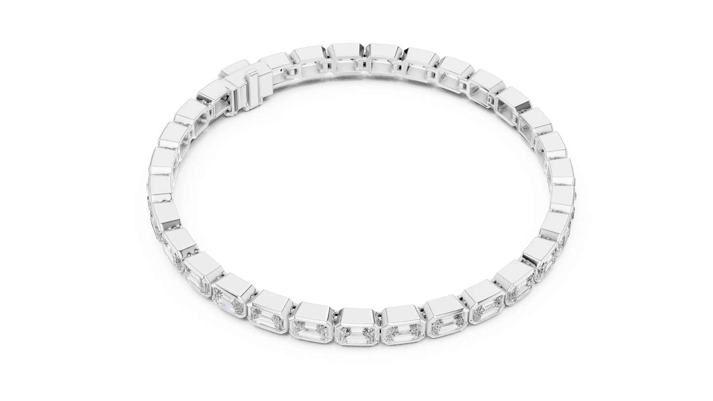 classic emerald diamond bracelet