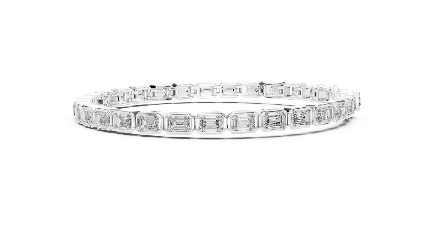 classic emerald diamond bracelet