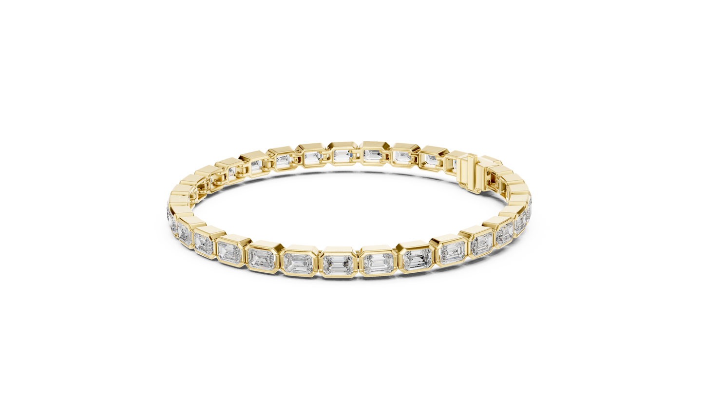 classic emerald diamond bracelet