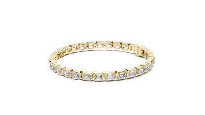 Classic Emerald Diamond Bracelet