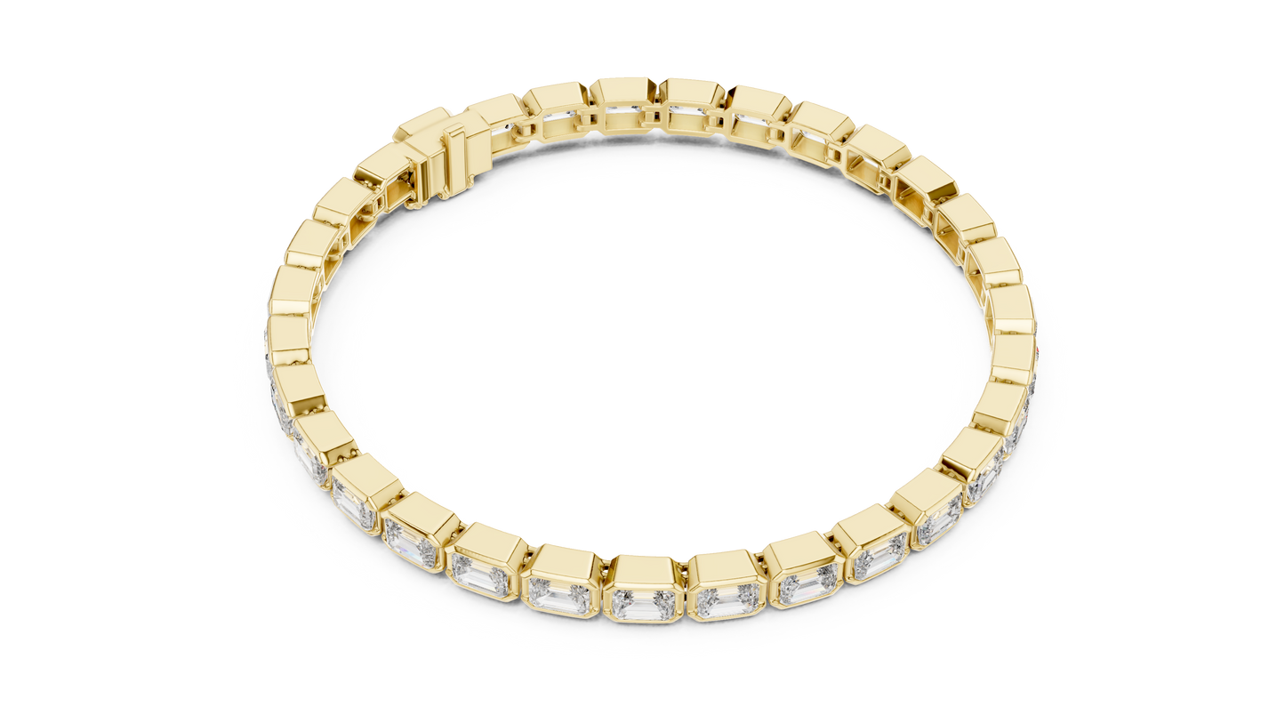 classic emerald diamond bracelet