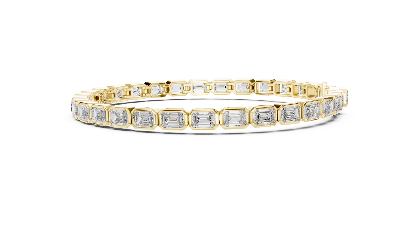 classic emerald diamond bracelet
