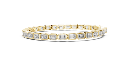 Classic Emerald Diamond Bracelet