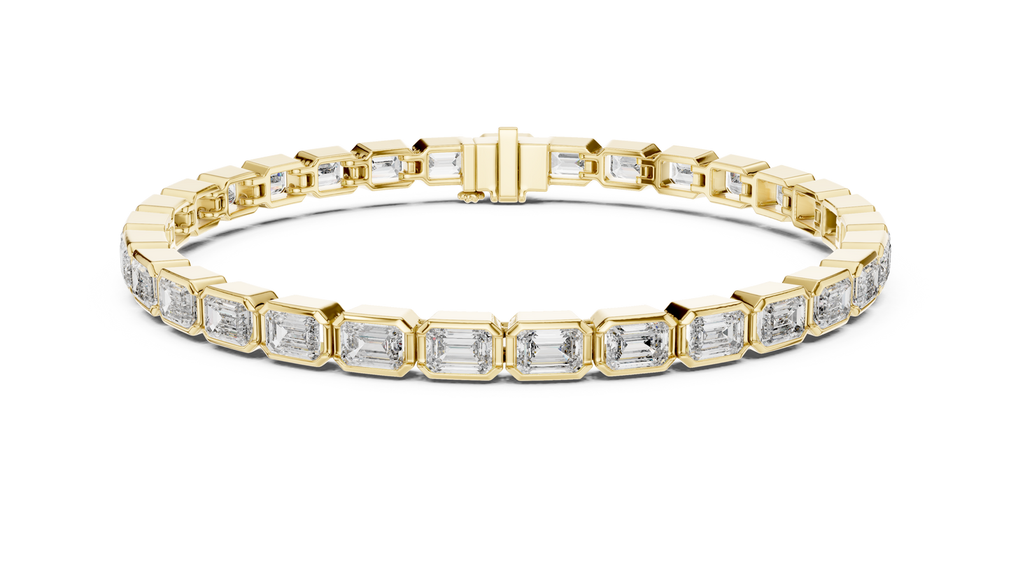 classic emerald diamond bracelet