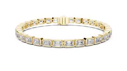 Classic Emerald Diamond Bracelet
