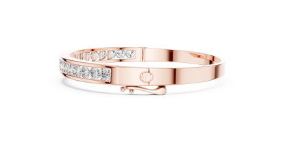Half Bezel Diamond Bracelet