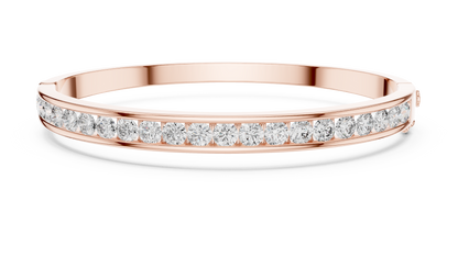 Half Bezel Diamond Bracelet