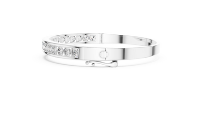 Half Bezel Diamond Bracelet