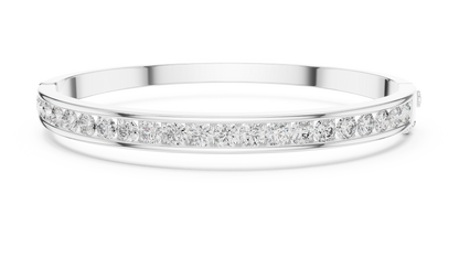 Half Bezel Diamond Bracelet