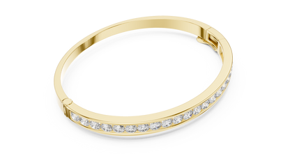 Half Bezel Diamond Bracelet