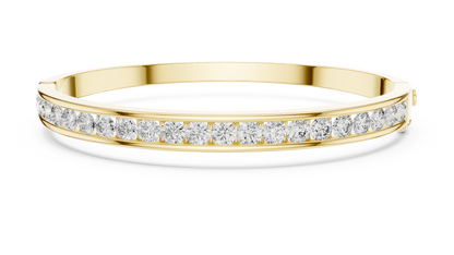 Half Bezel Diamond Bracelet