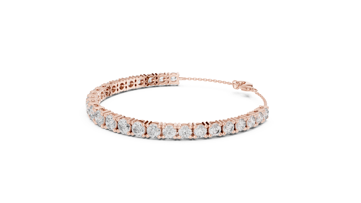 solitaire diamond bracelet