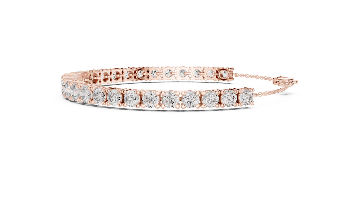 solitaire diamond bracelet